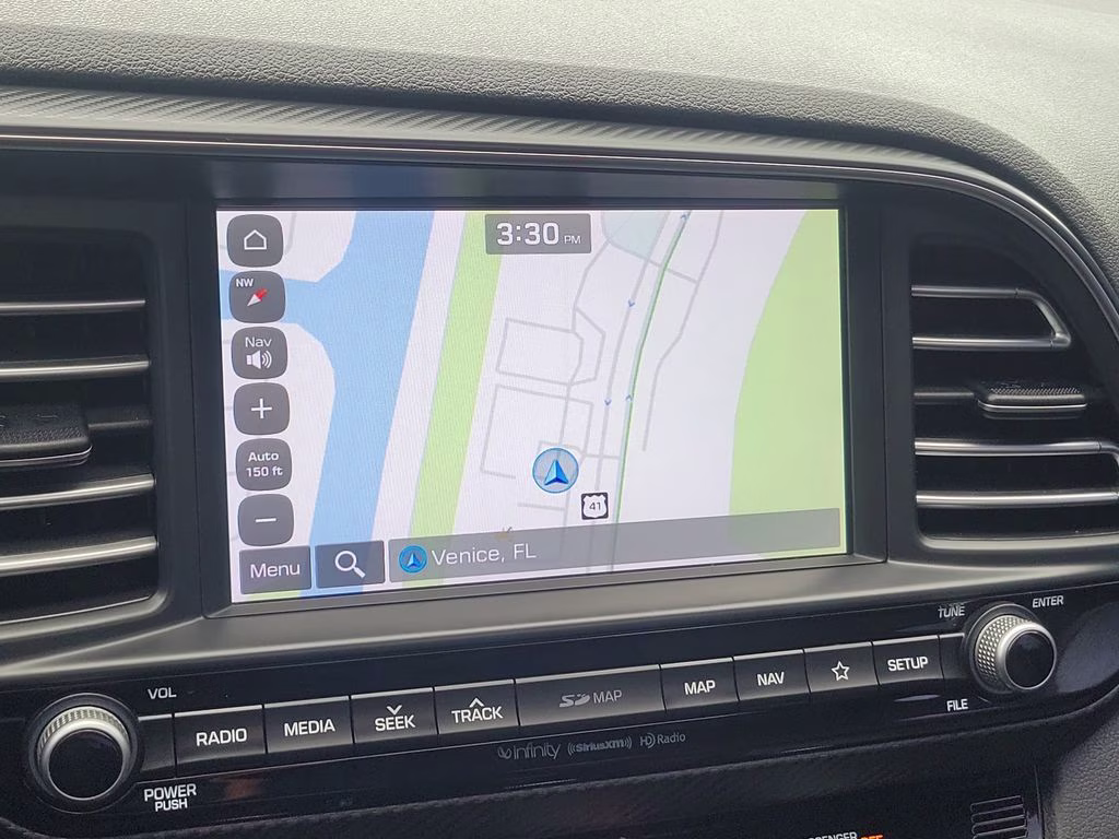 2020 Ceramic White Hyundai Elantra Sport FWD Sedan