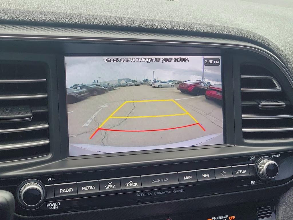 2020 Ceramic White Hyundai Elantra Sport FWD Sedan