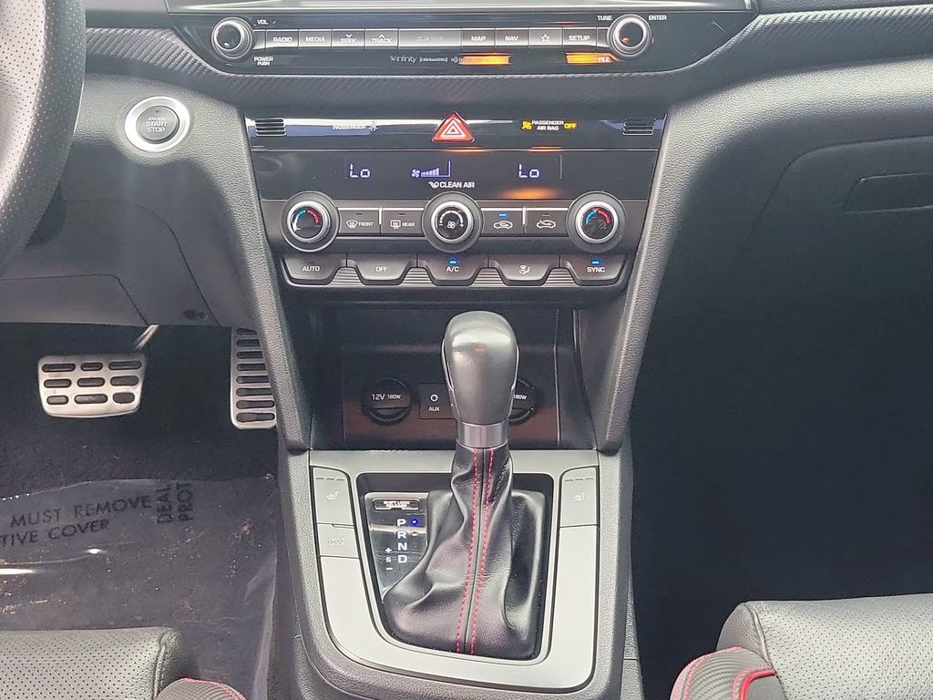 2020 Ceramic White Hyundai Elantra Sport FWD Sedan