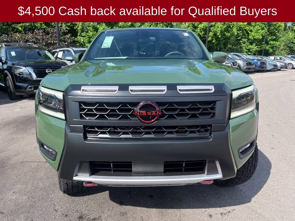 2026 Tactical Green Metallic Nissan Frontier PRO-4X 4X4 Truck
