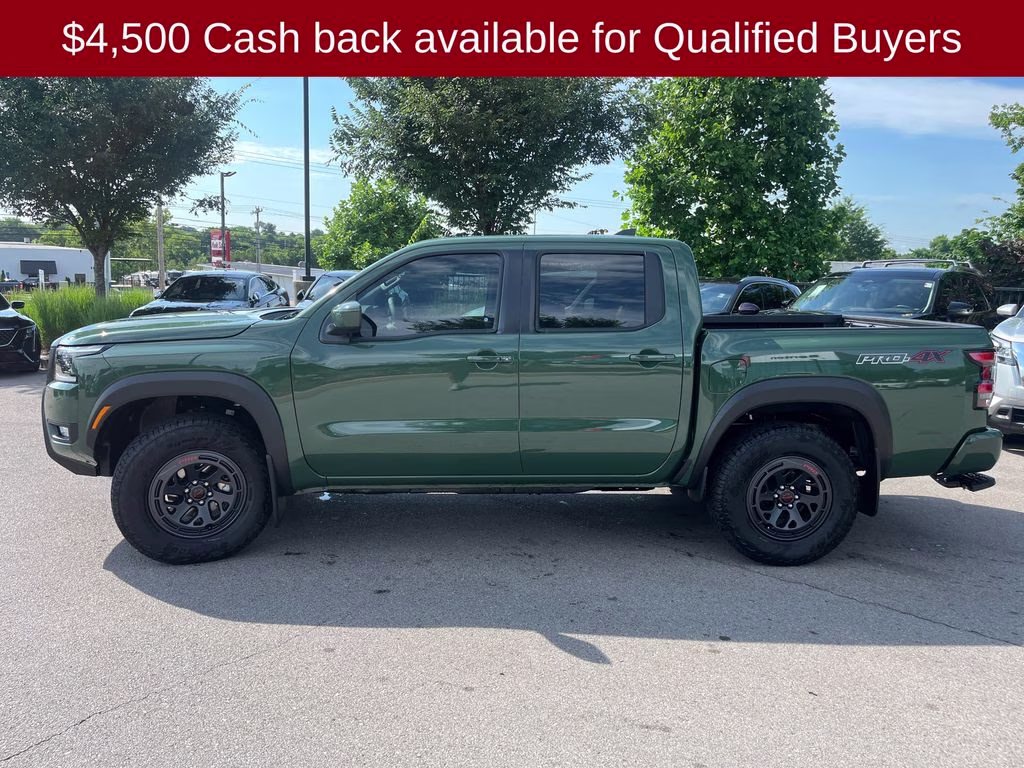 2026 Tactical Green Metallic Nissan Frontier PRO-4X 4X4 Truck