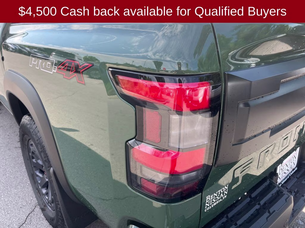 2026 Tactical Green Metallic Nissan Frontier PRO-4X 4X4 Truck