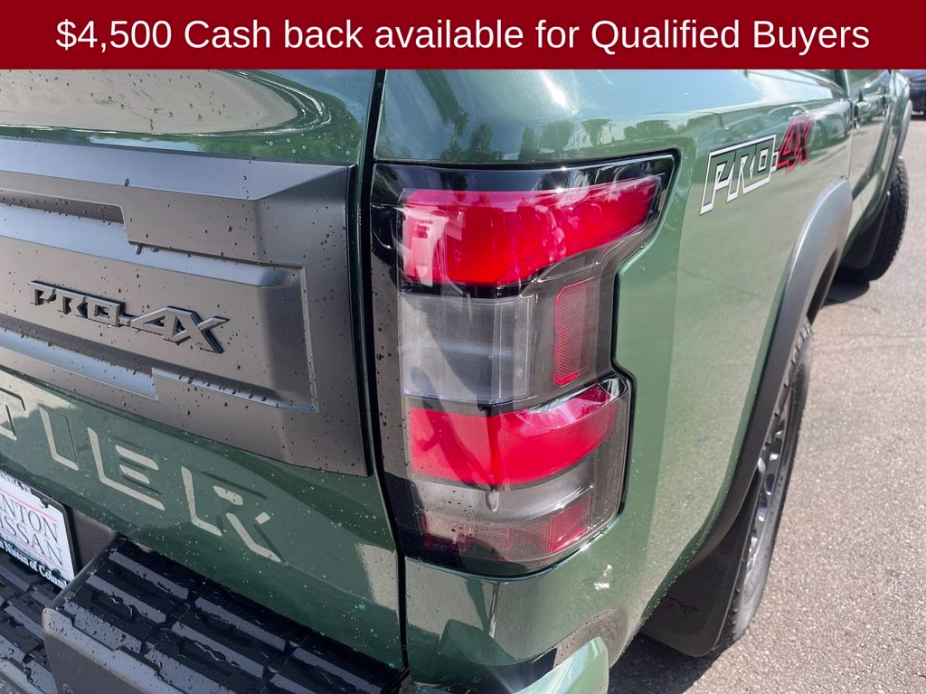 2026 Tactical Green Metallic Nissan Frontier PRO-4X 4X4 Truck
