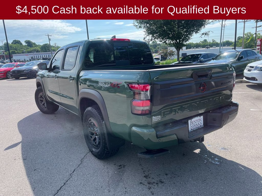 2026 Tactical Green Metallic Nissan Frontier PRO-4X 4X4 Truck
