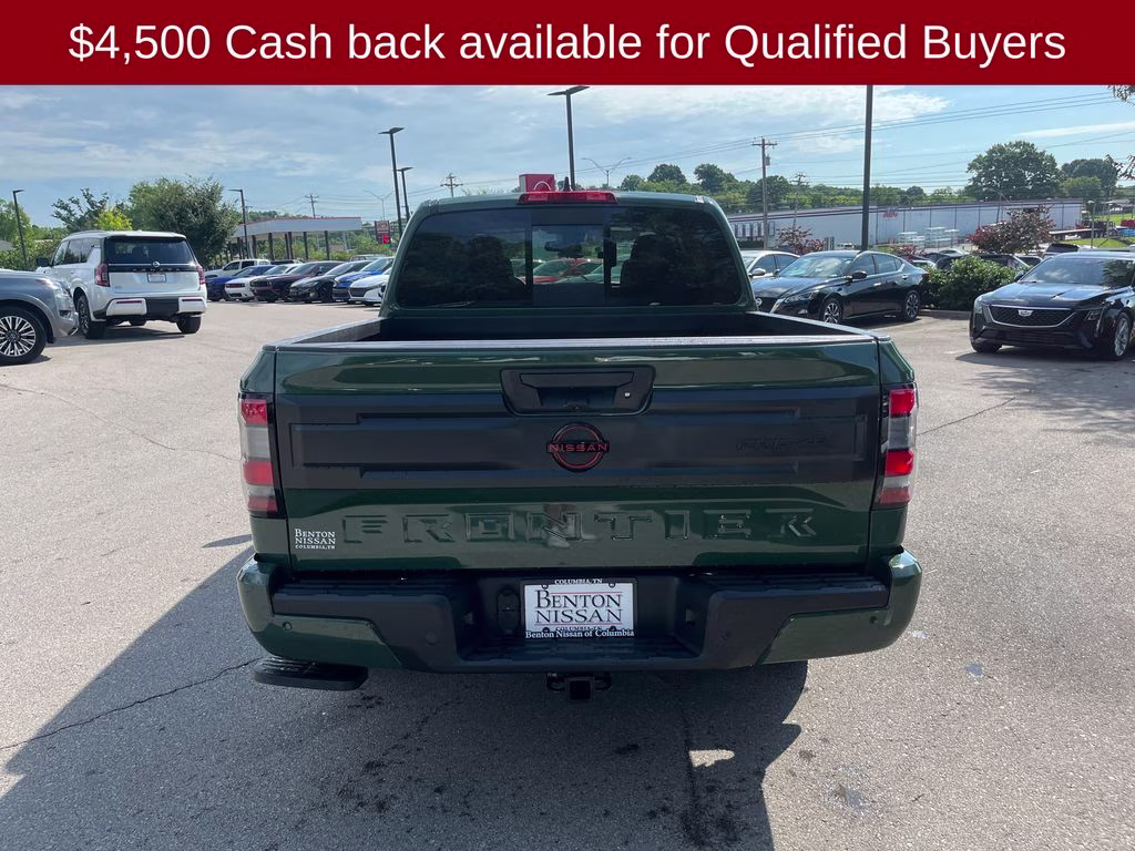 2026 Tactical Green Metallic Nissan Frontier PRO-4X 4X4 Truck
