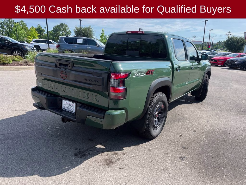 2026 Tactical Green Metallic Nissan Frontier PRO-4X 4X4 Truck
