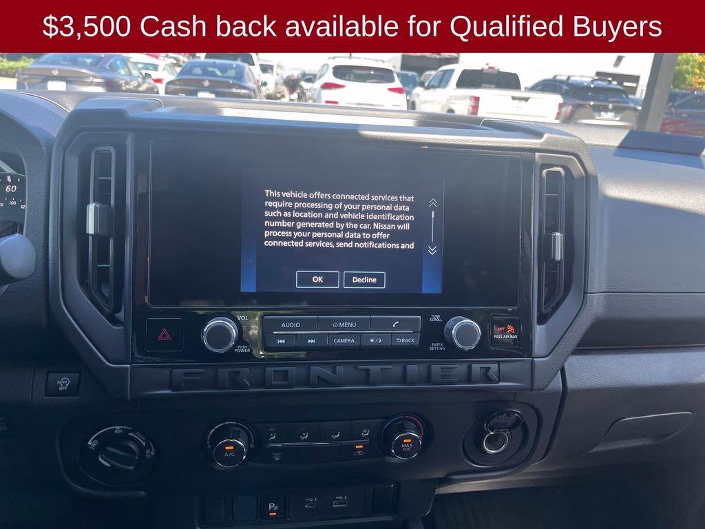 2026 Gun Metallic Nissan Frontier S 4X4 Truck