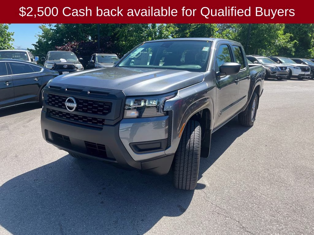 2026 Gun Metallic Nissan Frontier S 4X4 Truck