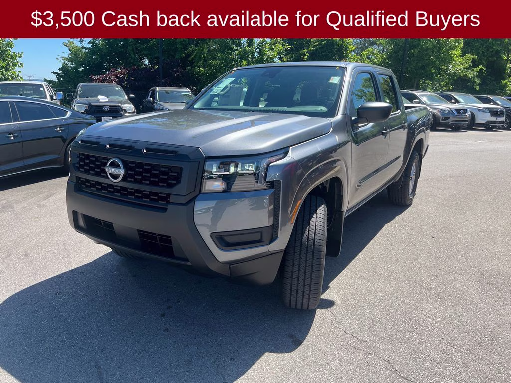 2026 Gun Metallic Nissan Frontier S 4X4 Truck