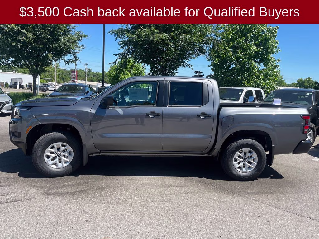 2026 Gun Metallic Nissan Frontier S 4X4 Truck