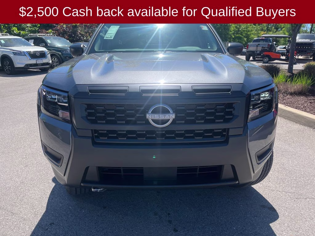 2026 Gun Metallic Nissan Frontier S 4X4 Truck
