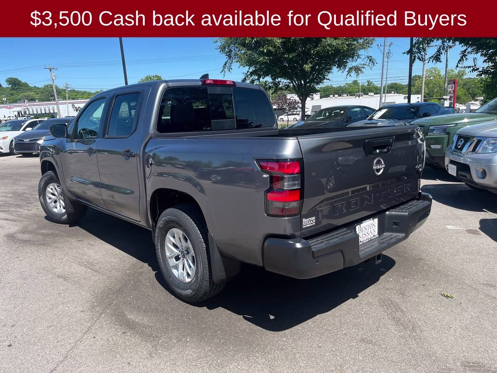 2026 Gun Metallic Nissan Frontier S 4X4 Truck