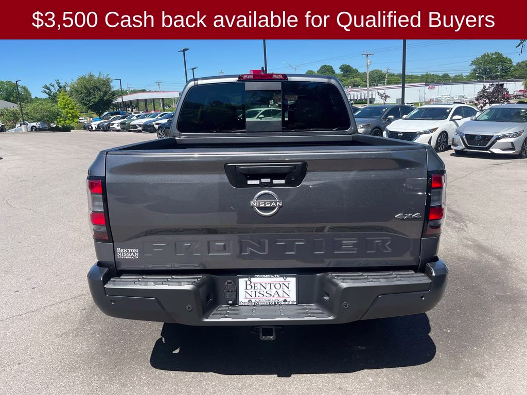 2026 Gun Metallic Nissan Frontier S 4X4 Truck