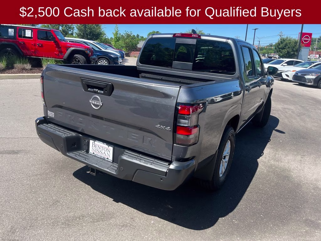 2026 Gun Metallic Nissan Frontier S 4X4 Truck