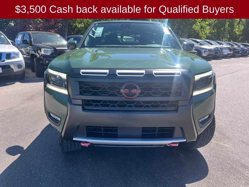 2026 Tactical Green Metallic Nissan Frontier PRO-4X 4X4 Truck