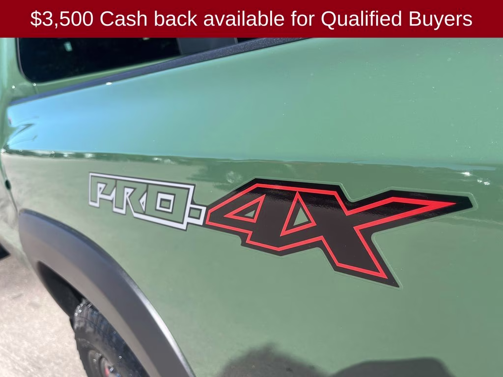 2026 Tactical Green Metallic Nissan Frontier PRO-4X 4X4 Truck