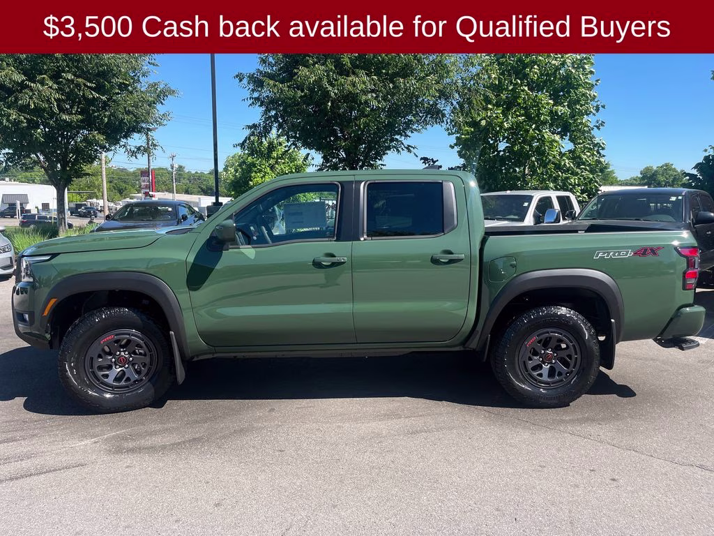2026 Tactical Green Metallic Nissan Frontier PRO-4X 4X4 Truck