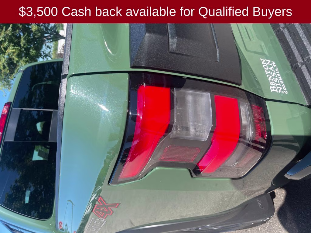 2026 Tactical Green Metallic Nissan Frontier PRO-4X 4X4 Truck