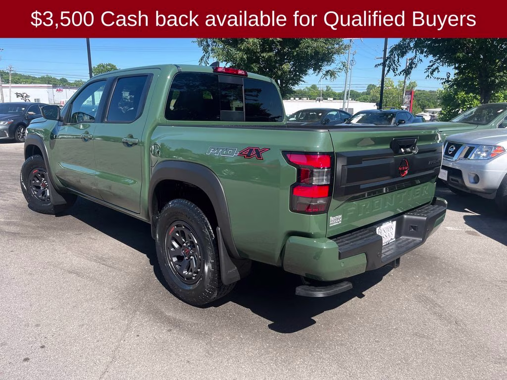 2026 Tactical Green Metallic Nissan Frontier PRO-4X 4X4 Truck