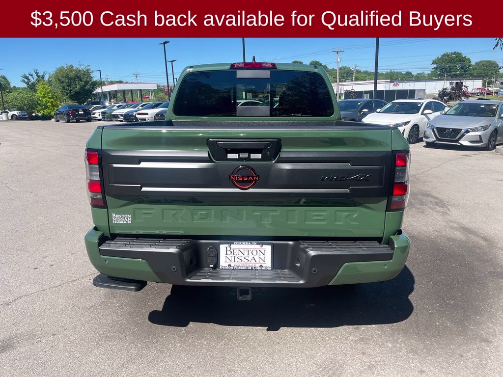 2026 Tactical Green Metallic Nissan Frontier PRO-4X 4X4 Truck