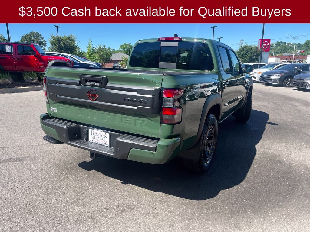 2026 Tactical Green Metallic Nissan Frontier PRO-4X 4X4 Truck