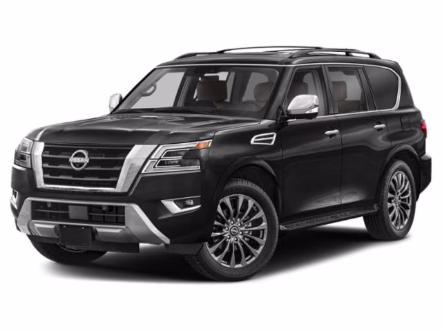 2024 Super Black Nissan Armada Platinum 4X4 SUV
