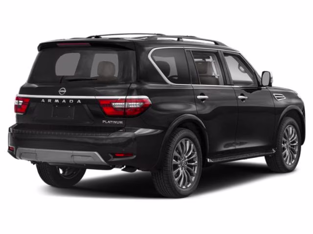 2024 Super Black Nissan Armada Platinum 4X4 SUV
