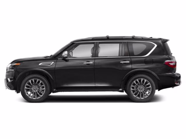 2024 Super Black Nissan Armada Platinum 4X4 SUV