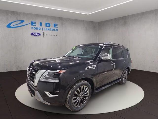 2024 Super Black Nissan Armada Platinum 4X4 SUV