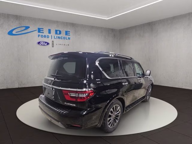 2024 Super Black Nissan Armada Platinum 4X4 SUV