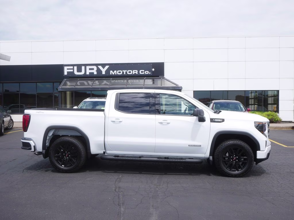 2026 Summit White GMC Sierra 1500 Elevation 4X4 Truck