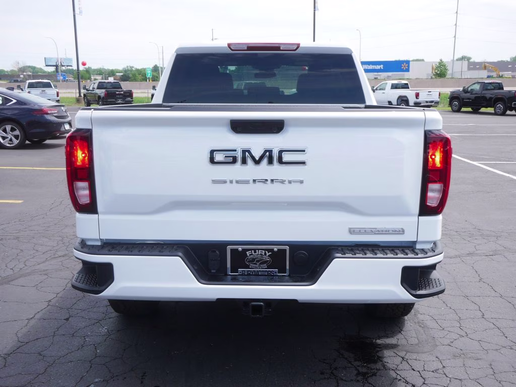 2026 Summit White GMC Sierra 1500 Elevation 4X4 Truck