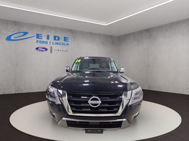 2024 Super Black Nissan Armada Platinum 4X4 SUV