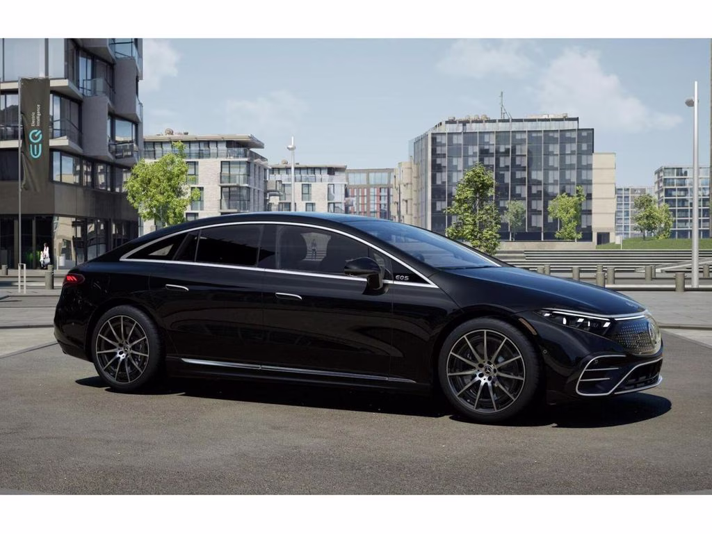 2026 Black Mercedes-Benz EQS 450 AWD Sedan