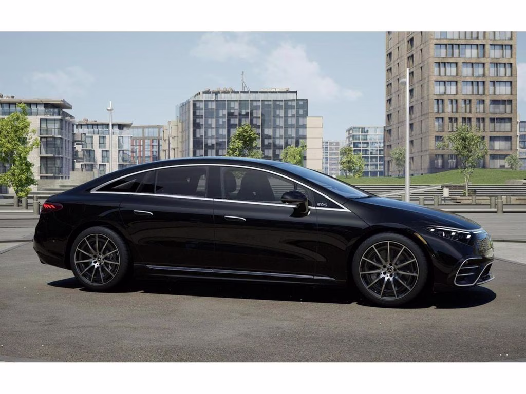 2026 Black Mercedes-Benz EQS 450 AWD Sedan