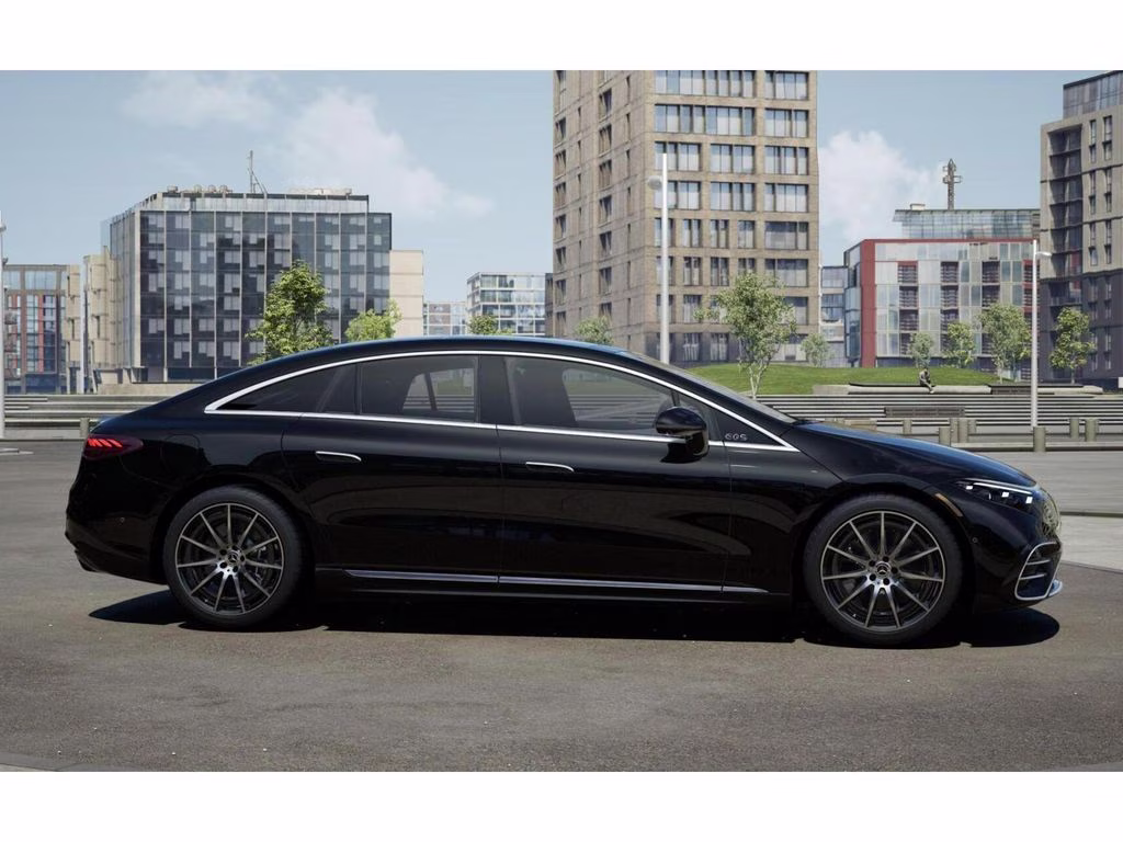 2026 Black Mercedes-Benz EQS 450 AWD Sedan