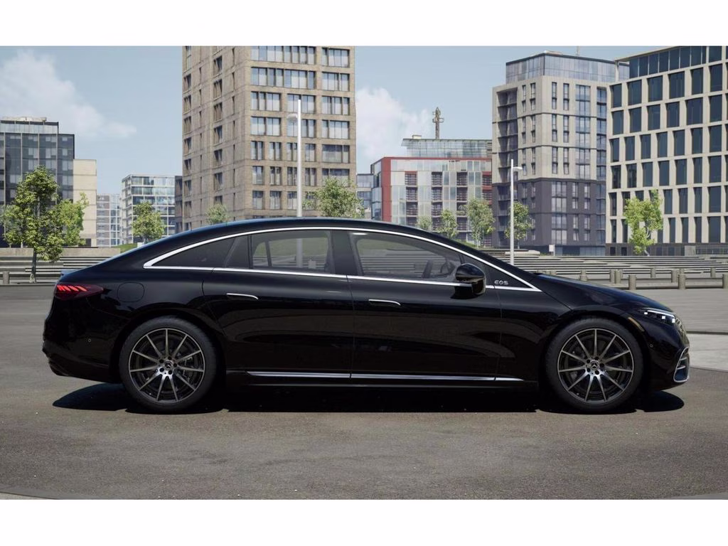 2026 Black Mercedes-Benz EQS 450 AWD Sedan