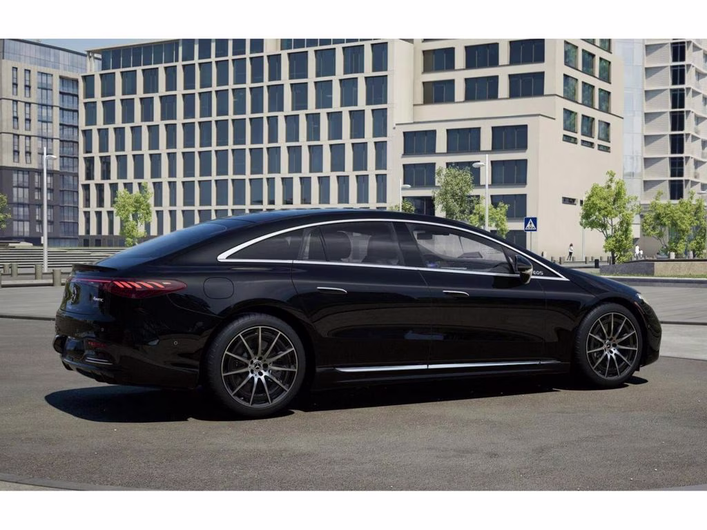 2026 Black Mercedes-Benz EQS 450 AWD Sedan