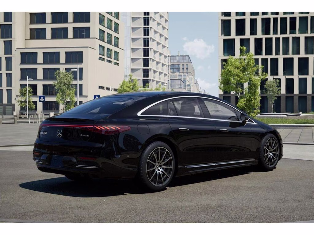 2026 Black Mercedes-Benz EQS 450 AWD Sedan