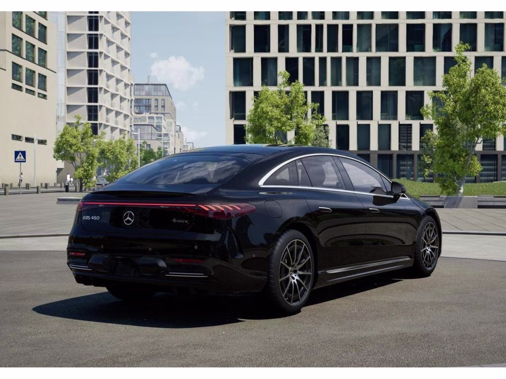 2026 Black Mercedes-Benz EQS 450 AWD Sedan