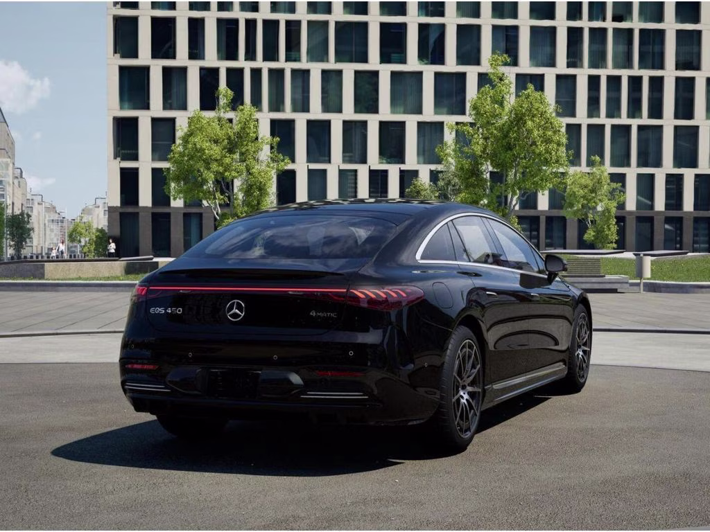 2026 Black Mercedes-Benz EQS 450 AWD Sedan
