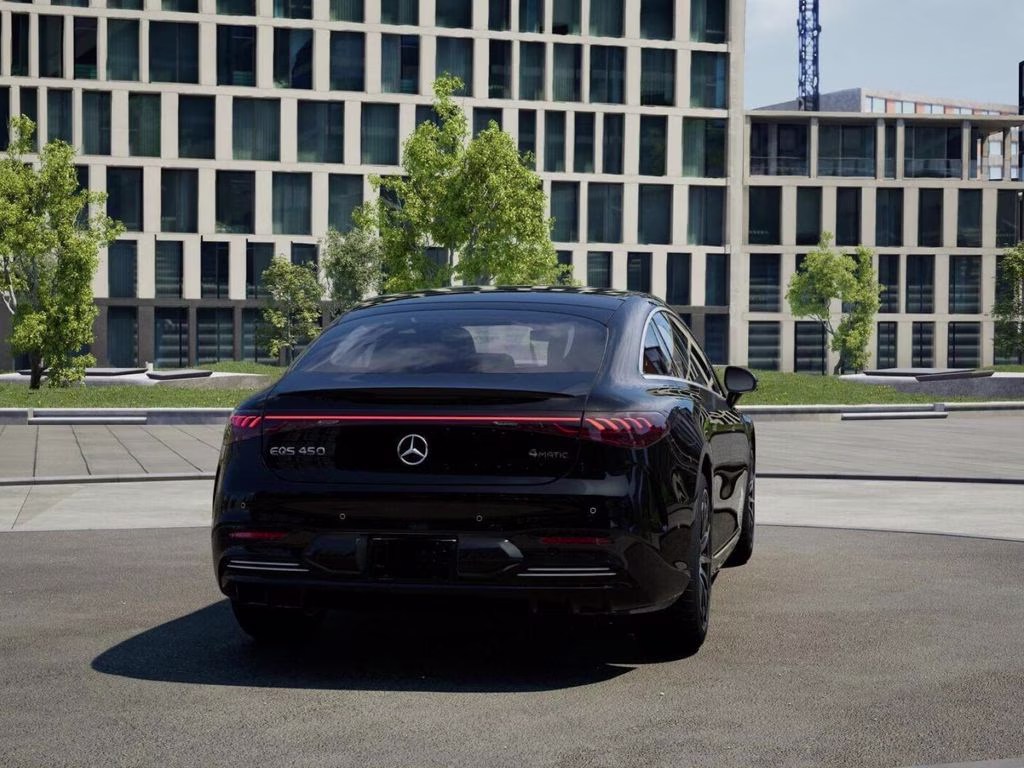 2026 Black Mercedes-Benz EQS 450 AWD Sedan