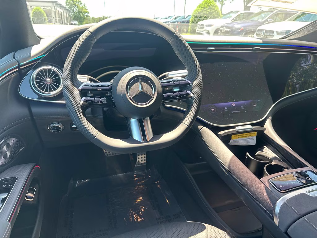 2026 Black Mercedes-Benz EQS 450 AWD Sedan