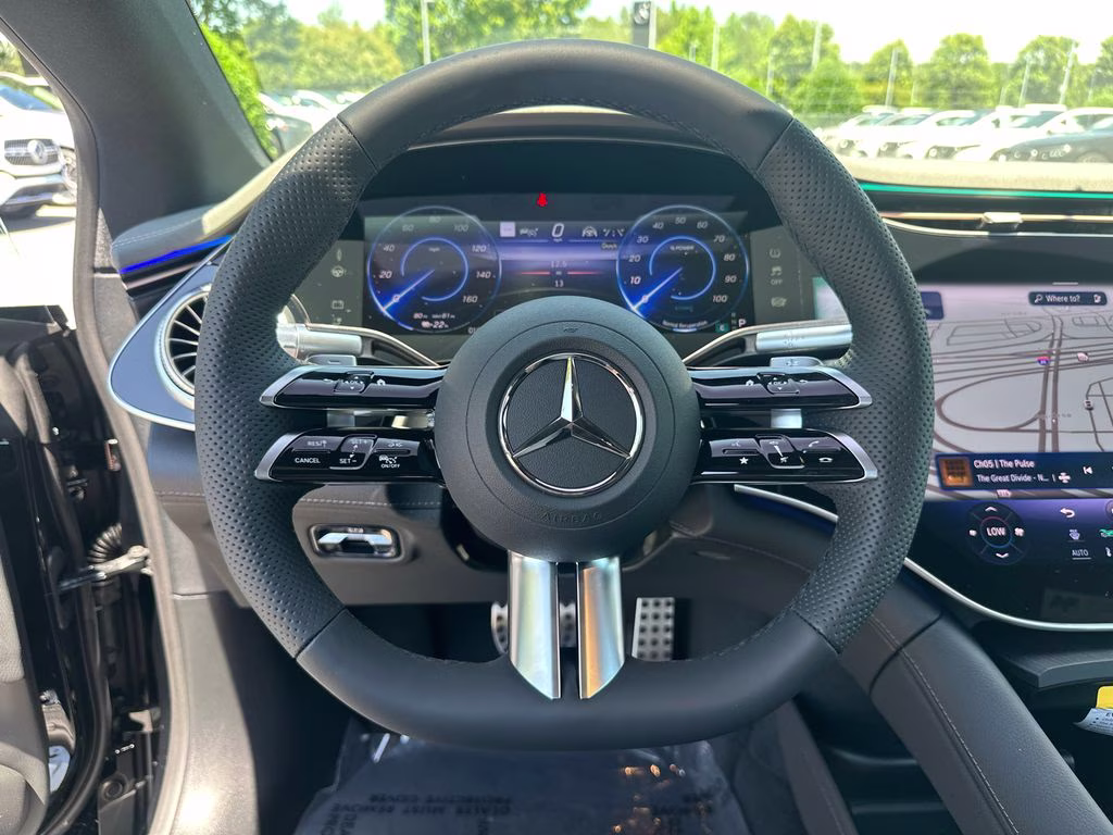 2026 Black Mercedes-Benz EQS 450 AWD Sedan