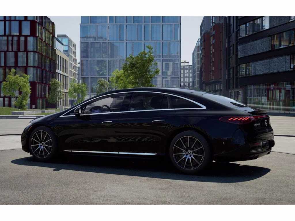 2026 Black Mercedes-Benz EQS 450 AWD Sedan