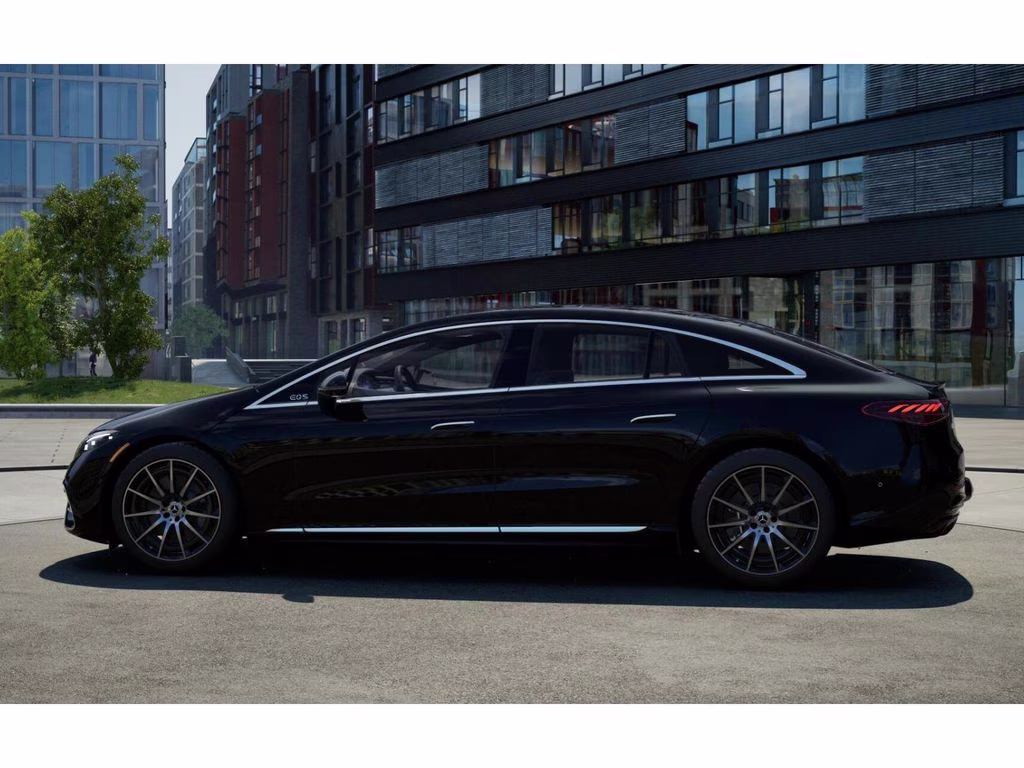 2026 Black Mercedes-Benz EQS 450 AWD Sedan