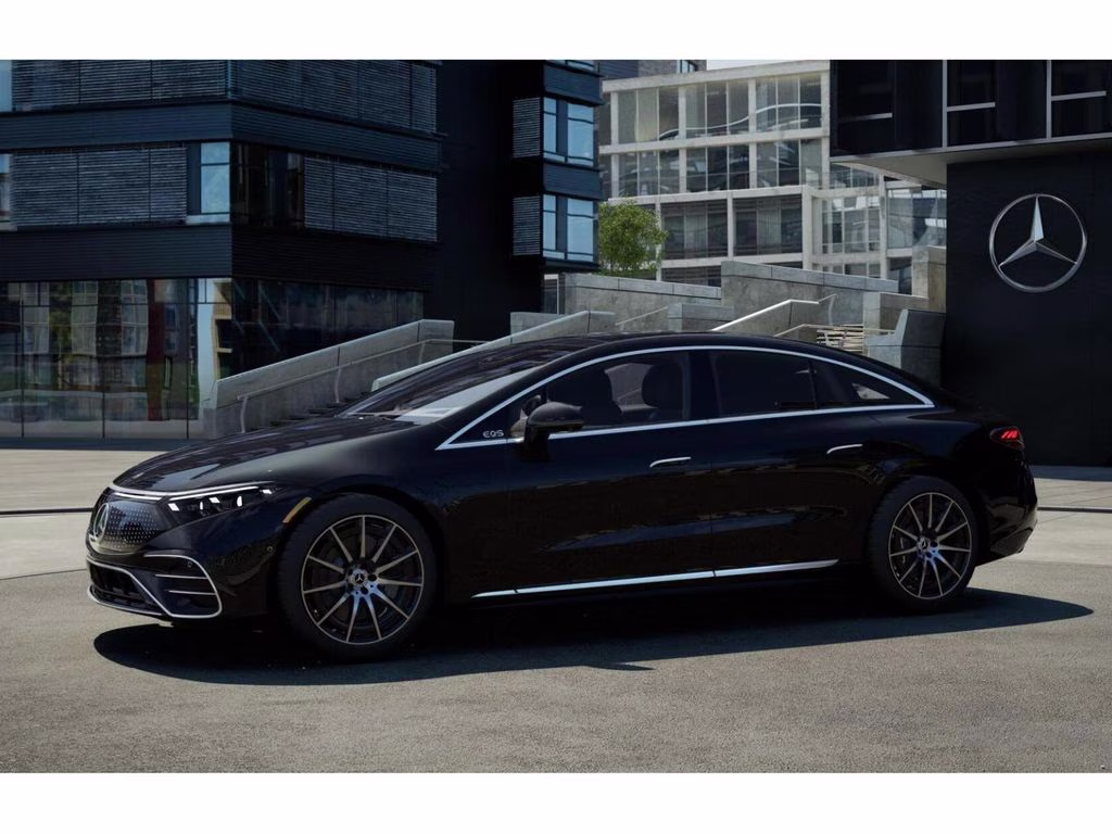2026 Black Mercedes-Benz EQS 450 AWD Sedan