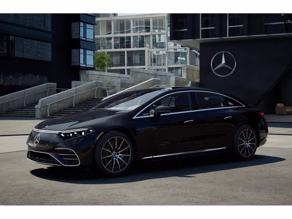 2026 Black Mercedes-Benz EQS 450 AWD Sedan
