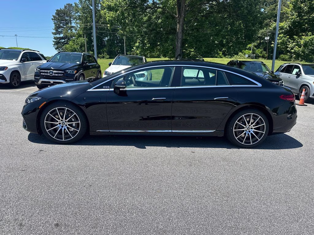 2026 Black Mercedes-Benz EQS 450 AWD Sedan