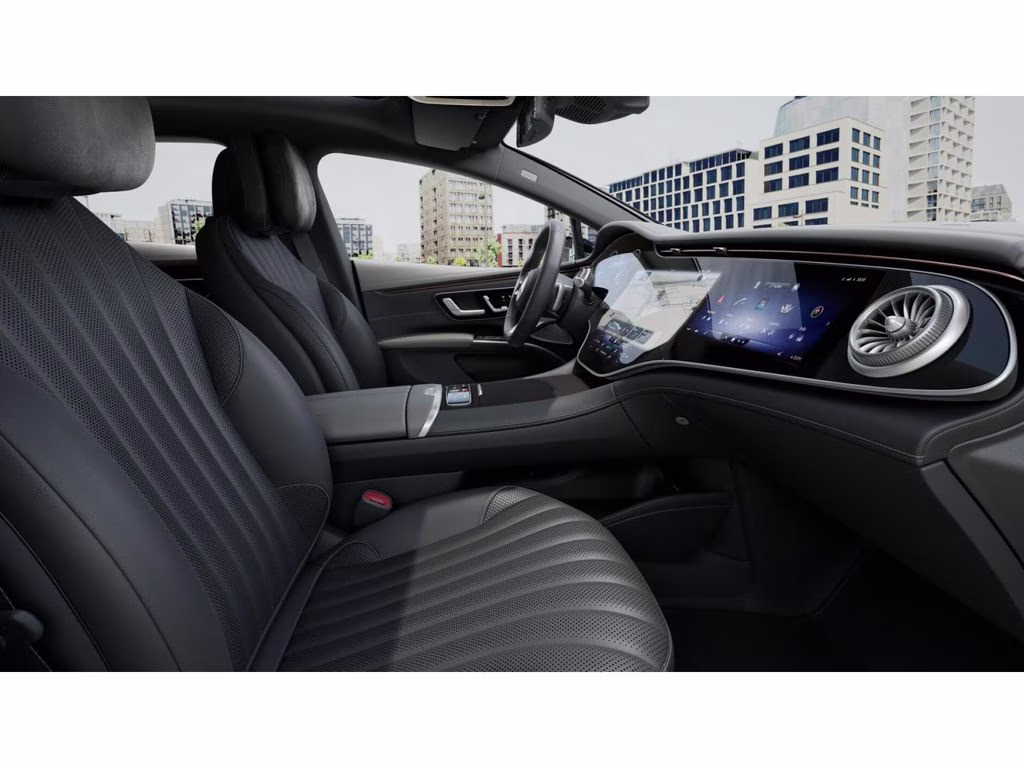2026 Black Mercedes-Benz EQS 450 AWD Sedan